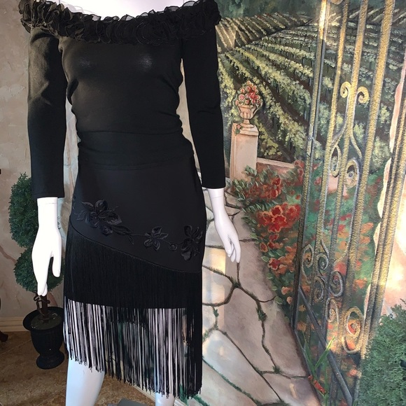 Vintage Cache Fringed Skirt - Picture 9 of 9